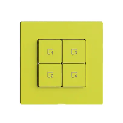 Poussoir scène 4 scènes/4T Edue Wiser lemon 