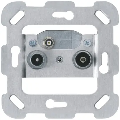 Intérieur pour prise pour antenne ENC R/TV/données Hager montage F 2GHz 19db 