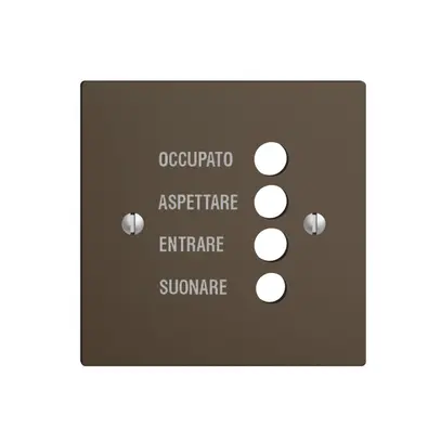 Placca frontale EDIZIOdue coffee italiano 