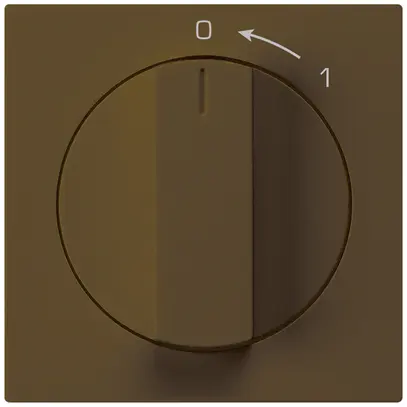 Kit di copertura kallysto per contatto rotativo 1Ch marrone 