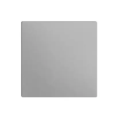 Obturateur EDIZIOdue silver, sans vis centrale 