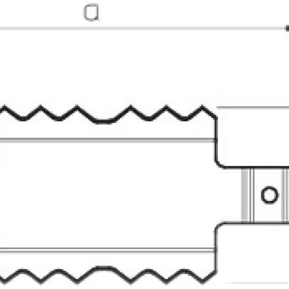 Raccord de point de connexion Bettermann LKM 30mm Zn-ga 