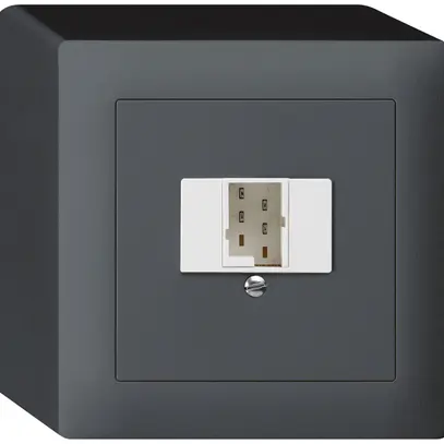 Boîte AP kallysto 1×TT83 anthracite 
