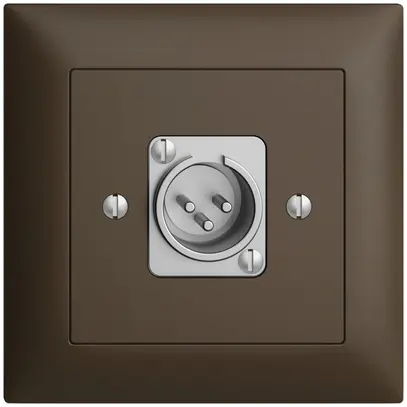 Prise de raccordement XLR avec fiche EDIZIOdue coffee 