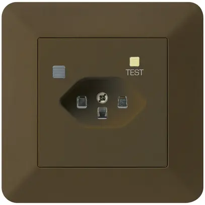 Presa INC KTR T23 FI 30mA marrone 