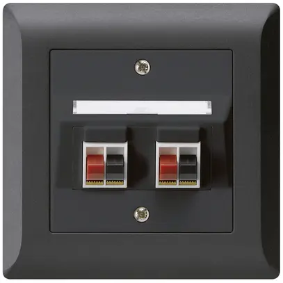 Presa INC audio kallysto.line 2×nero morsetto per 2 altoparlante 