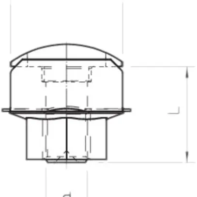 Fixation rapide Bettermann M6×12mm 