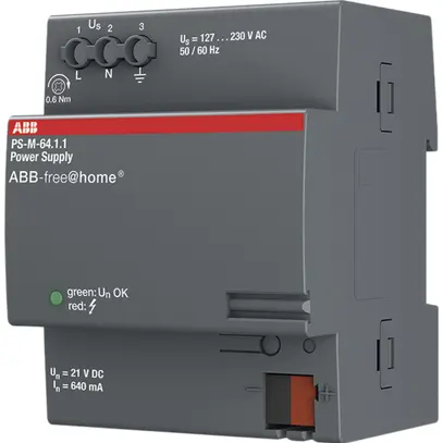 Bloc d'alimentation AMD ABB free@home 4UM 640mA gris 