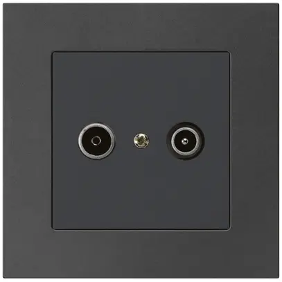 Presa di passaggio INC kallysto.pro R/TV 14dB nero 