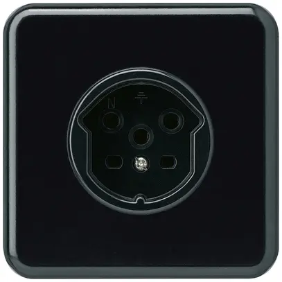 Prise ENC basico T15 noir 