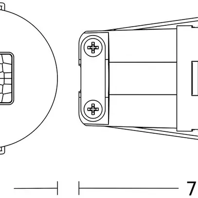 Détecteur de présence INC Steinel IR Quattro IP65 2.8m PIR 4m² noir 