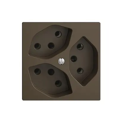 Prise ENC EDIZIOdue 3×T13 coffee 