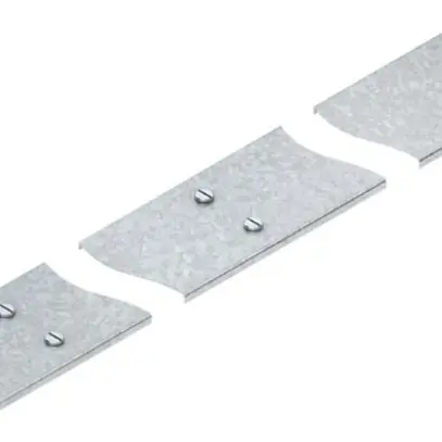 Couvercle pour chemin de distribution 100mm zingué sendzimir 