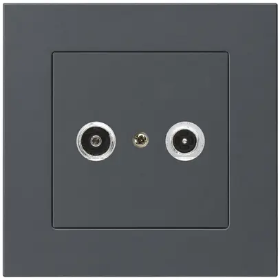 Prise antenne ENC kallysto.pro R/TV 23dB 2GHz anthracite 