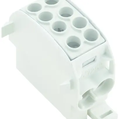 Blocco ripartizione WM WPD 102 2×35/2×25 1L connessione a vite TS35 grigio 