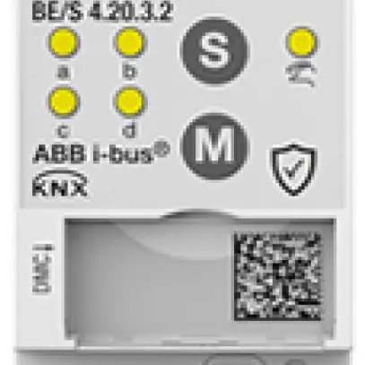 Ingresso binario KNX AMD ABB BE/S4.20.3.2 4-canali verifica del contatto 