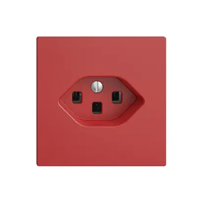 Prise ENC EDIZIOdue T23 16A berry avec bornes enf. 