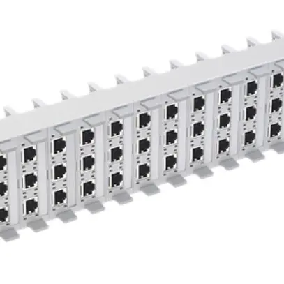 Pannello di distribuzione Global 19" 2UA 48×RJ45/S cat.6 Real10 R&M 