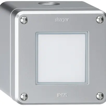 Interrupteur AP robusto IP55 schéma 3 aluminium 