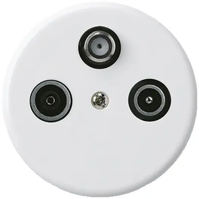 Presa INC basico TV-R-SAT bianco 