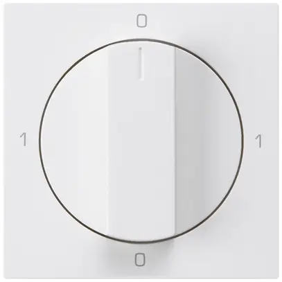 Intérieur pour interrupteur rotatif kallysto 0/1L blanc avec manette 