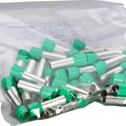 Embout de câble type A isolé 16mm²/18mm vert 