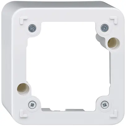 Cadre AP basico 1×1/50mm blanc 