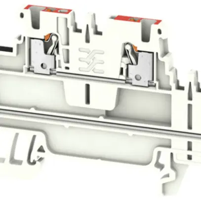 Borne multi-étage Weidmüller A2T PUSH IN 1.5mm² 2 étages beige 