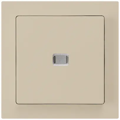 Pulsante luminoso INC kallysto ARK beige 