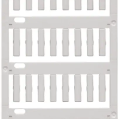 Plaque à enficher Weidmüller TM MultiCard 18×4mm PA66 blanc 