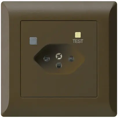 Prise ENC KLI T13 FI 30mA brun 