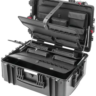 Valise d'outils CIMCO Gigant-Pro, vide, 630×490×300mm, noir, 14.5kg 