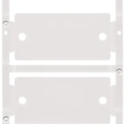 Marqueur d'appareil Weidmüller MultiCard CC 30×60mm PA66 blanc 