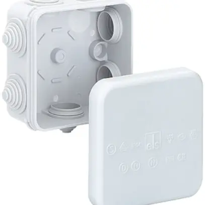 Boîte dérivation AP HP 90 90×90×45mm 