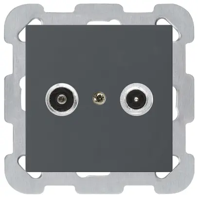 Prise antenne ENC kallysto R/TV montage B 19dB 2GHz anthracite 