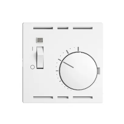 Kit frontale 60×60 EDIZIOdue bianco per termost.ambiente 