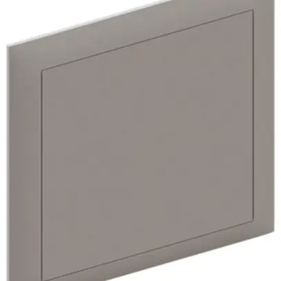 Steckdeckel AGRO 130×130mm hellgrau mit Diagonalsteg 