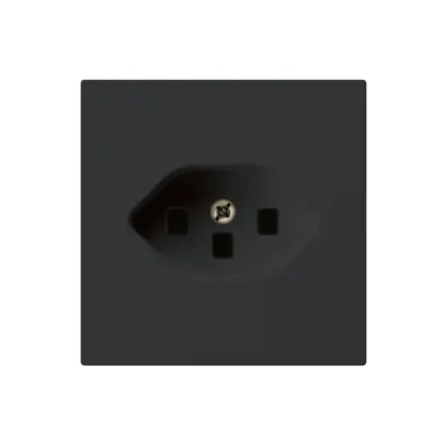 Presa INC kallysto T23 nero con morsetti ad innesto 