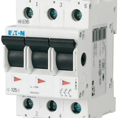 Interruttore AMD Eaton, IS-40/3, 40A/415V 3L, 3UM, "0-1" 