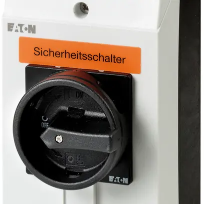Interrupteur de sécurité ETN 0/3L 1F/O 25A poignée noir 
