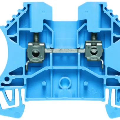 Borne de passage Weidmüller WDU connexion à vis 2.5mm² TS35 bleu 