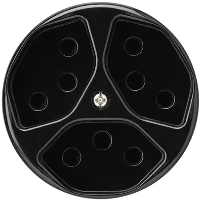 Insert pour prise ENC basico 3×type 13 noir 