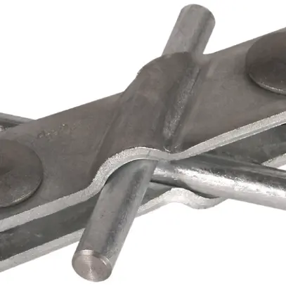 Bride SV DEHN/elvatec avec vis M10×30mm acier zingué à chaud immersion 