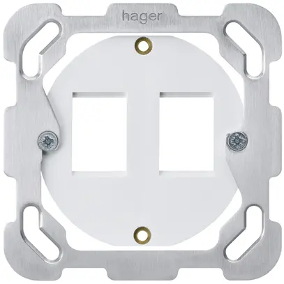 Anello di supporto Hager HMS F per 2 moduli 