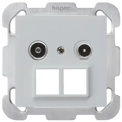 UP-Multimediadose kallysto R/TV Bauart B 14dB 2GHz hellgrau 