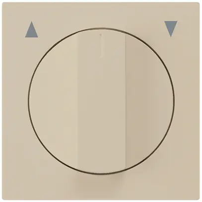 Interruttore/tasto rotativo per tapparella beige kallysto 