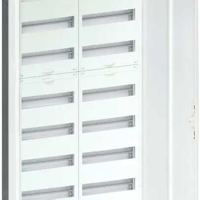 Distributeur ENC Hager univers 7 rangées 168UM porte IP30 550×1100×110mm 
