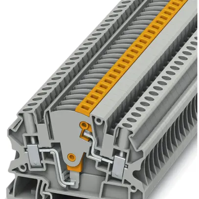 Borne de passage 0.14…6mm² gris, UTME 4 