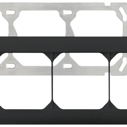 Intestazione INC kallysto.line 1×3 nero orizzontale 