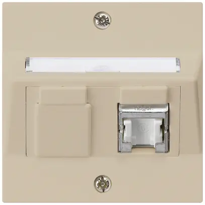 UP-Montage-Set kallysto A Kat.6 1RJ45/s beige 